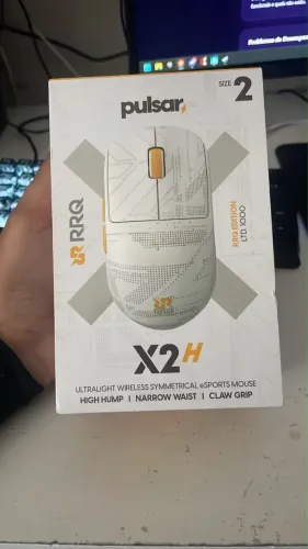Mouse pulsar rrq yellow edição limitada