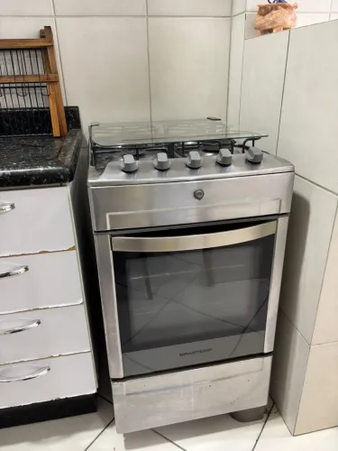 Fogão Brastemp usado - preço acessível 