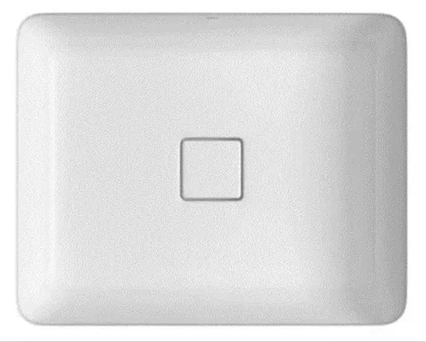 Cuba de Embutir Retangular Slim Deca 50cm Branca - Nova na Caixa