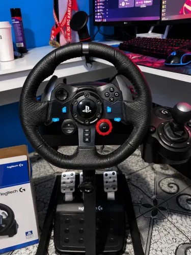 ?logiteche G29 completo + cambio + suporte | ps5 , Ps4 e Pc | Excelente Estado