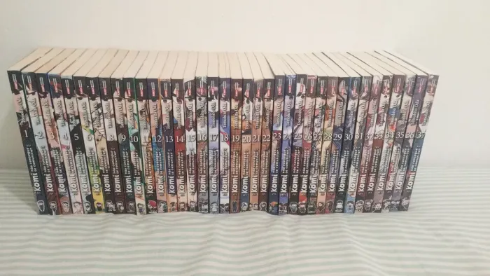 Komi não consegue se comunicar 1 ao 37 completo mangá panini em português leia a descrição