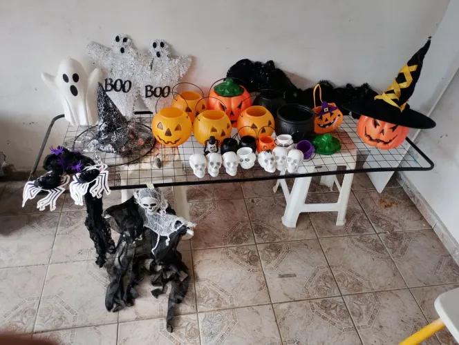 Kit festa Tema Halloween 35 peças