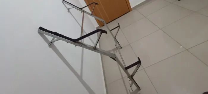 Rack teto suporte de escada.