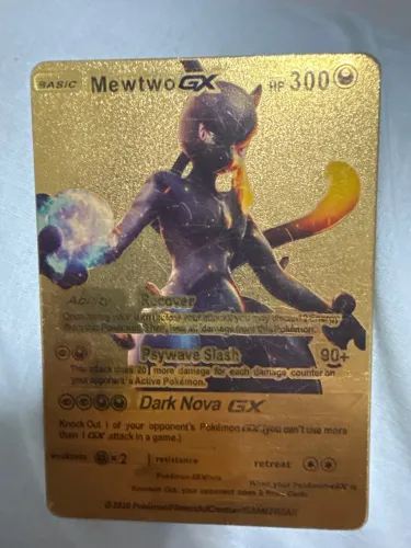 Carta colecionável Pokémon nintendo