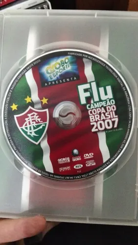 DVD original Fluminense campeão da copa do Brasil 2007 título histórico.
