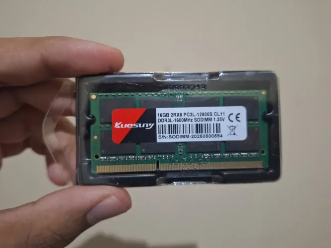 16GB 2RX8 PC3L-12800S CL11 DDR3L-1600MHz SODIMM 1.35V kuesuny