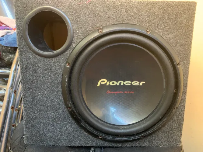 Sub pioneer 12 + som automotivo pioneer + módulo taparamp?s ts800