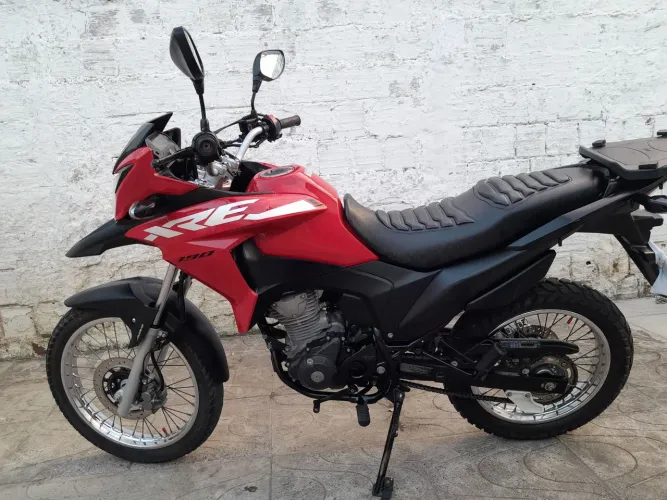 Linda moto XRE190 COR VERM. A VENDA