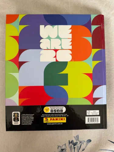 Álbum copa do mundo 2026 COMPLETO, 100% original 
