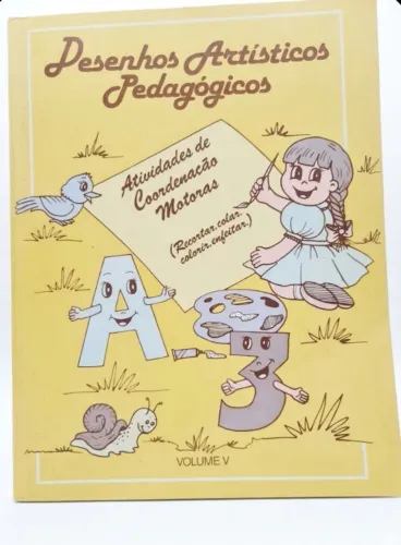 Lote 3 livros desenho artístico pedagógico
