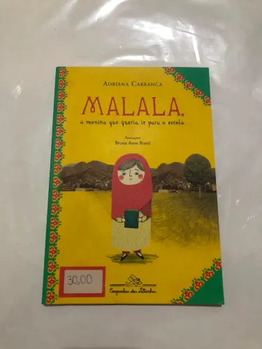 Livro Malala,a menina que queria ir para a escola