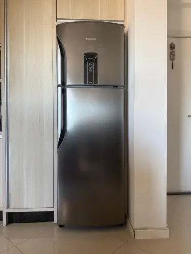 Geladeira Panasonic A+++ Frost Free 387L Aço Escovado 220v