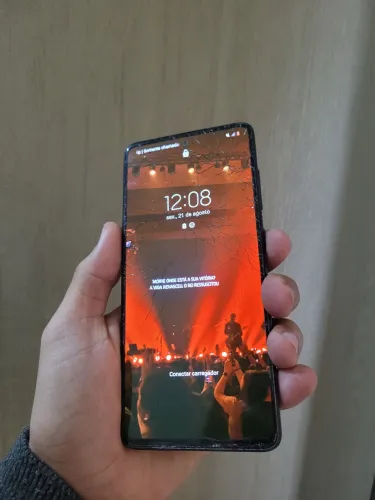 Samsung A51 128Gb (tela apenas trincada)