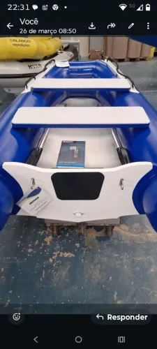 Barco Bote inflável Remar Novo