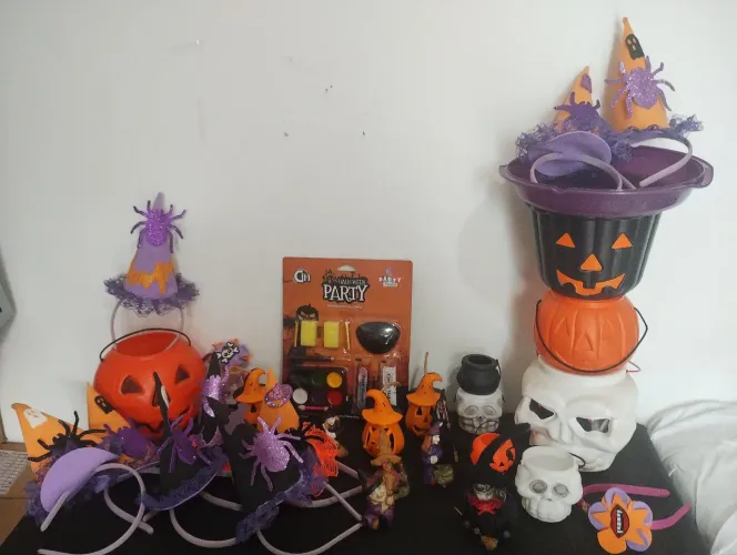 Halloween peças para festa