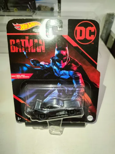 Hot Wheels Silver Series 1/64 Character Cars Batmobile The Batman Robert Pattinson 