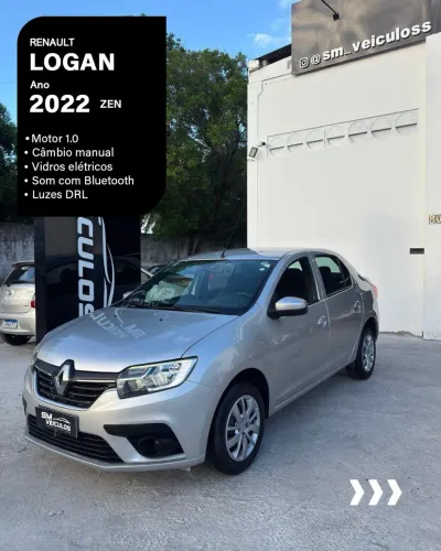 Renault Logan Zen Flex 1.0 12V 4P Mec. 2022