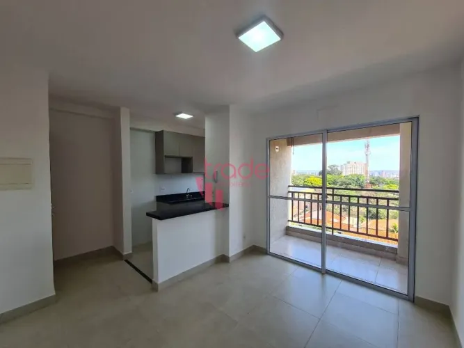 Apartamento para Alugar no Bairro Ribeirânia com 1 Dormitório e Sacada