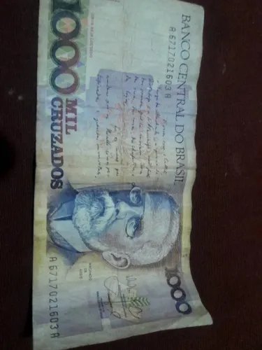 Cédula de 1000 mil cruzados
