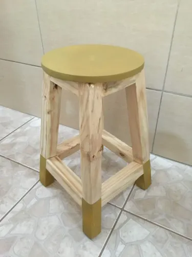 Banco Infantil Montessori / Caixote Organizador em Madeira Maciça - Linha Infantil