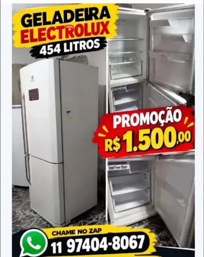 Geladeira Eletrolux - Nova 12x cartao oportunidade