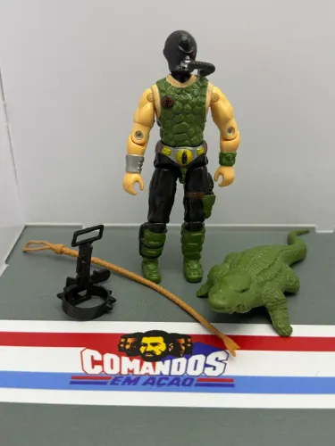 Comandos em Ação Estrela Croc-Master Senhor dos Répteis 