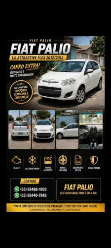 Fiat Palio Attractive 1.0 EVO Fire Flex 8V 5P 2013