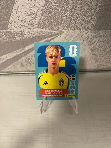 Figurinha Lucas Bergvall copa 2026
