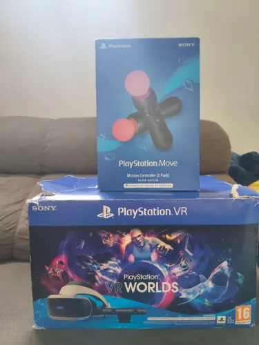 PlayStation VR (PSVR) V1 Completo + PS Camera + 2 PS Move 