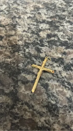 Pingente Ouro 18k cruz