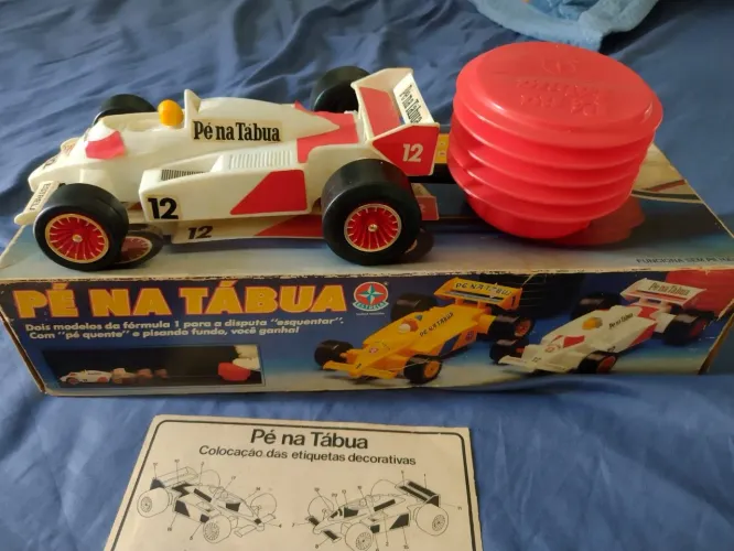 Pé na tabua anos 80 estrela