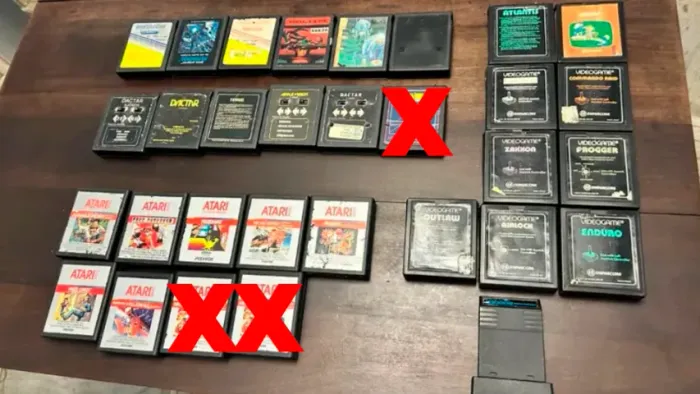 Lote de Fitas de Atari | 28 unidades
