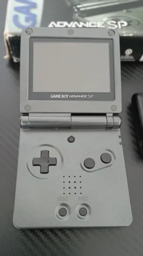 GBA SP modelo AGS101 completo CIB (único dono)