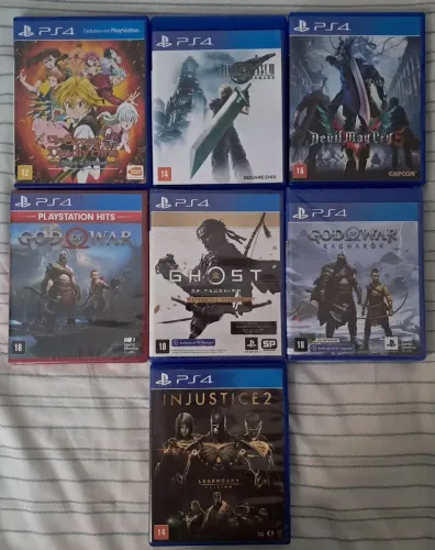 Jogos de PS4 (NOVOS E USADOS)