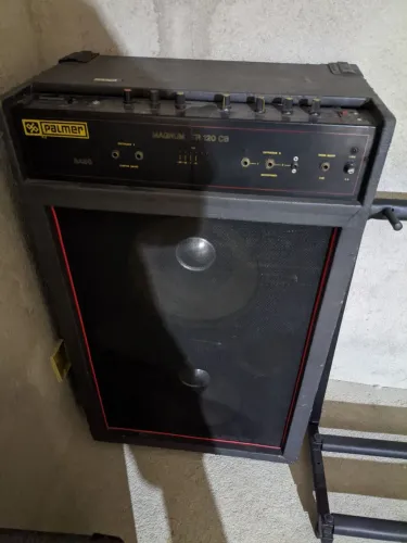 Amplificador de contra baixo Palmer Magnum TR120CB vintage