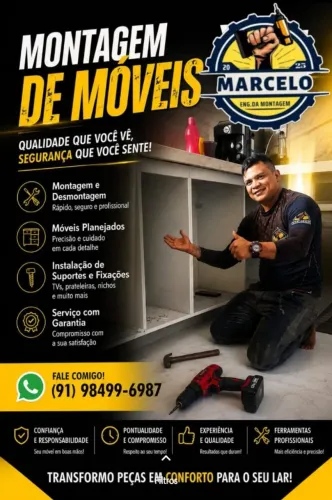 MONTADOR DE MÓVEIS PROFISSIONAL
