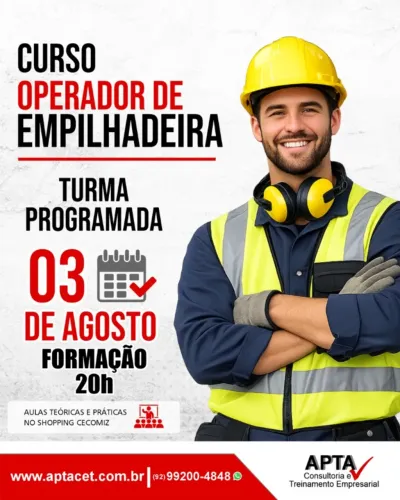 Operador de Empilhadeira - Curso 