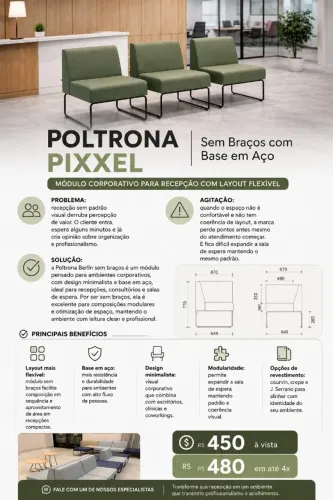 POLTRONA PIXXEL 