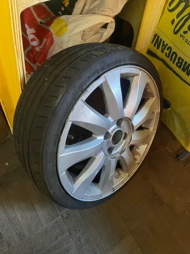 JOGO DE RODAS RENAULT ARO 17 - COM DETALHES