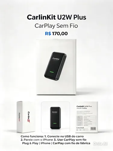 Vendo U2W PLUS CARLIN KIT