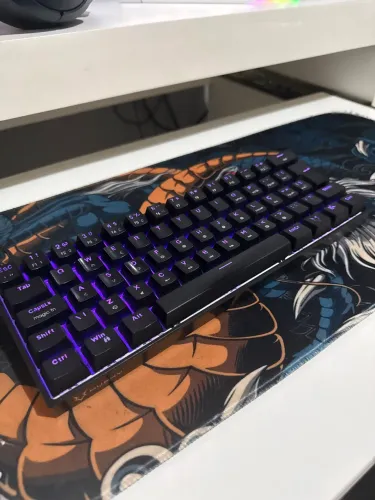 Teclado mecânico husky blizzard