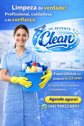 Faxina manutenção e pesada