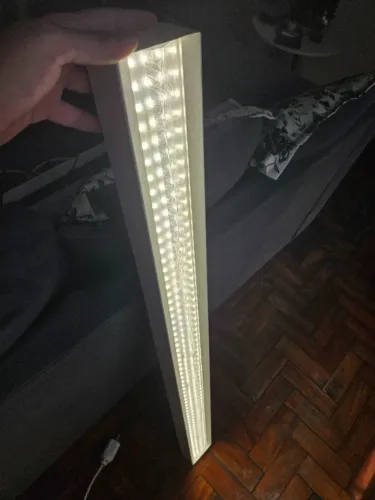 Luminária Linear LED Sobrepor 73W 7990lm 4000K Bivolt Branca