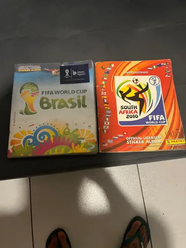 Álbuns Copas de 2010 e 2014