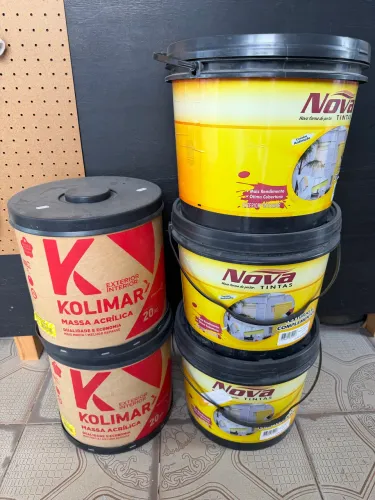 Kit Massa Corrida e Acrílica