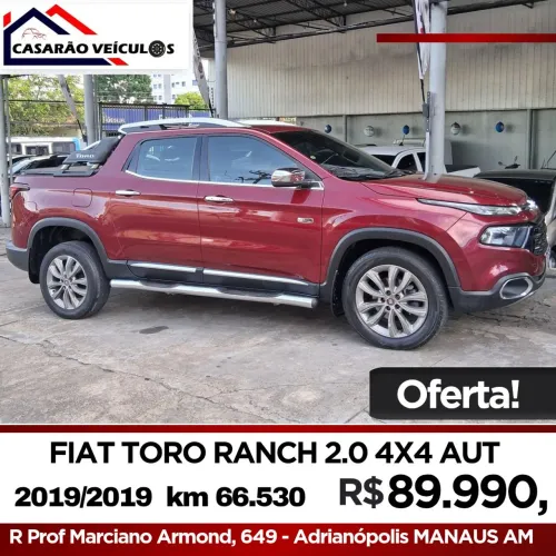 Fiat Toro Ranch 2.0 16V 4X4 Diesel Aut. 2019