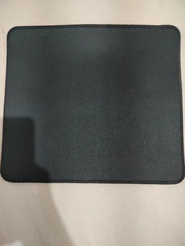 Mouse Pad Gamer Preto Liso Sem estampa 