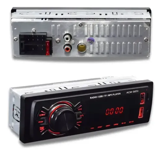 Rádio Automotivo Aiker Bluetooth Mp3 Player Fm Usb Sd Aux
