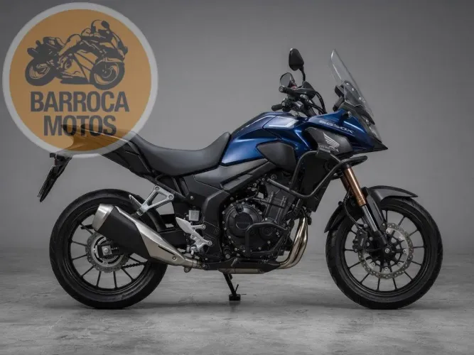 CB 500 X ABS *PROT LATERAL E MAO* AZUL 2024/2024