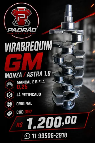 Virabrequim GM Monza 1.8